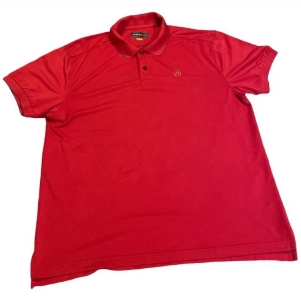 Loudmouth Golf Polo Fiery‎ Red Size XXL